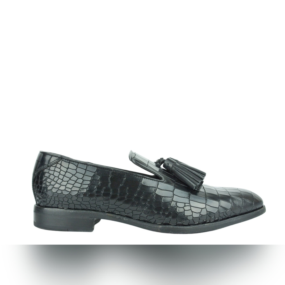 NwoB Jimmy Choo Foxley croc loafers
